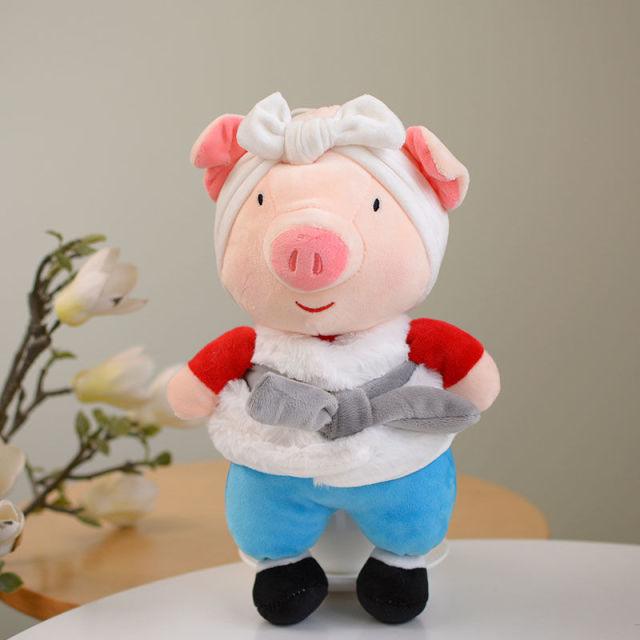 Peluches cochon habillé – Image 5