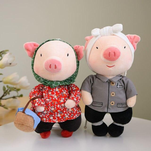 Peluches cochon habillé – Image 3