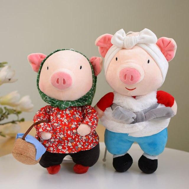 Peluches cochon habillé – Image 2