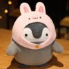 Oreiller en peluche Pingouin Mignon