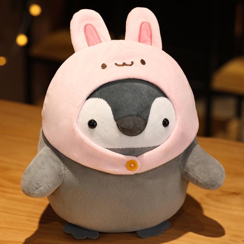 Oreiller en peluche Pingouin Mignon