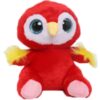 Peluche oiseau perroquet mignon aux grands yeux