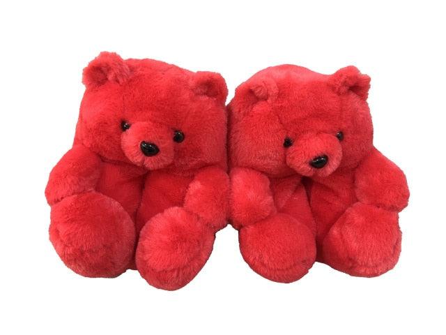 Chaussons en peluche ourson – Image 5
