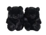 Chaussons en peluche ourson