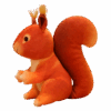 Peluches écureuil super mignon