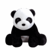 Grand Panda Kawaii assis en peluche