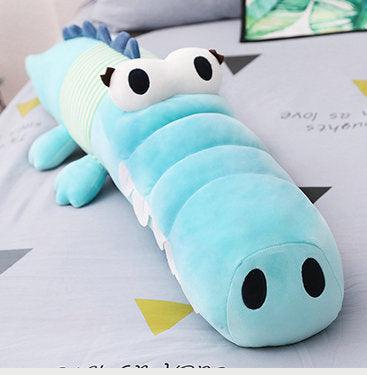 Jouets en peluche Crocodile grand et coloré – Image 2