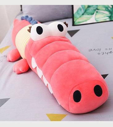 Jouets en peluche Crocodile grand et coloré – Image 3