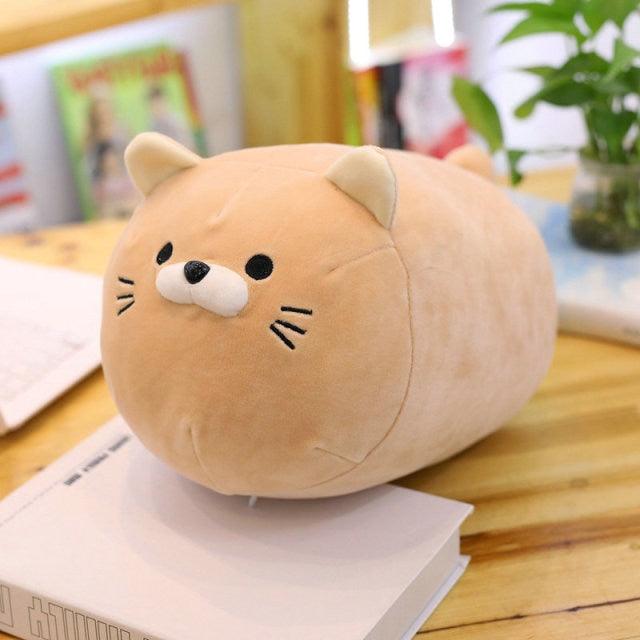 Oreiller super doux pour chat en peluche – Image 3