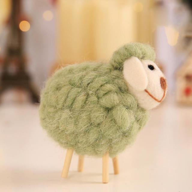 Jouet en peluche de 4" Baba Sheep Wool Felt – Image 5