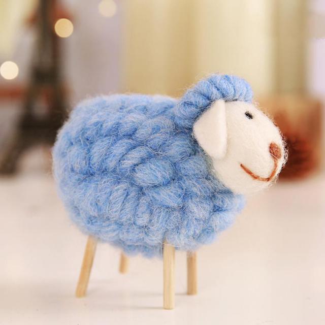 Jouet en peluche de 4" Baba Sheep Wool Felt – Image 4