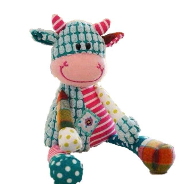 Vache Bleue Peluche Doudou