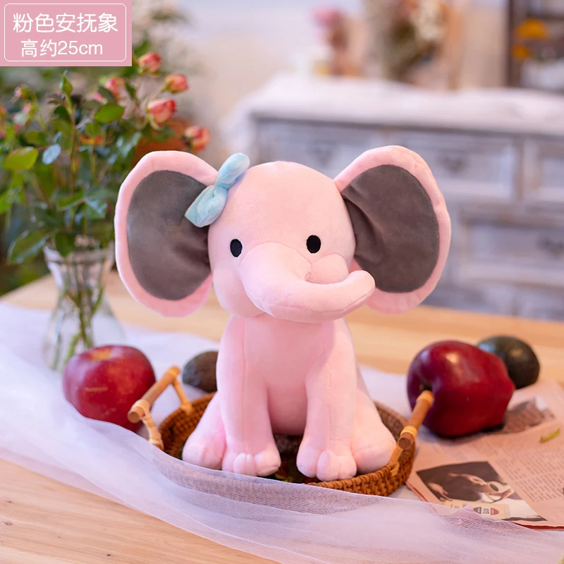 Peluche éléphant kawaii – Jouet en peluche pour bébé et enfant – Image 13