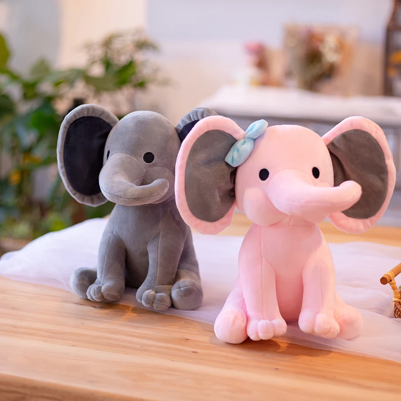 Peluche éléphant kawaii – Jouet en peluche pour bébé et enfant – Image 2