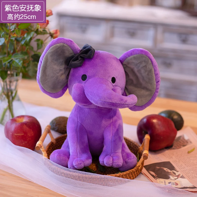 Peluche éléphant kawaii – Jouet en peluche pour bébé et enfant – Image 15