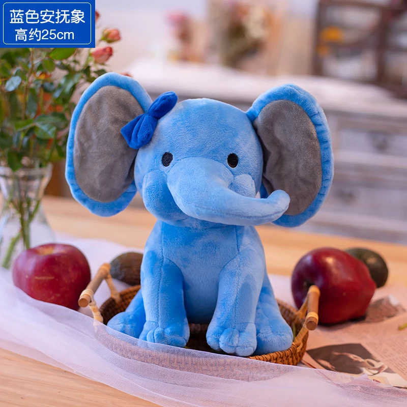 Peluche éléphant kawaii – Jouet en peluche pour bébé et enfant – Image 5