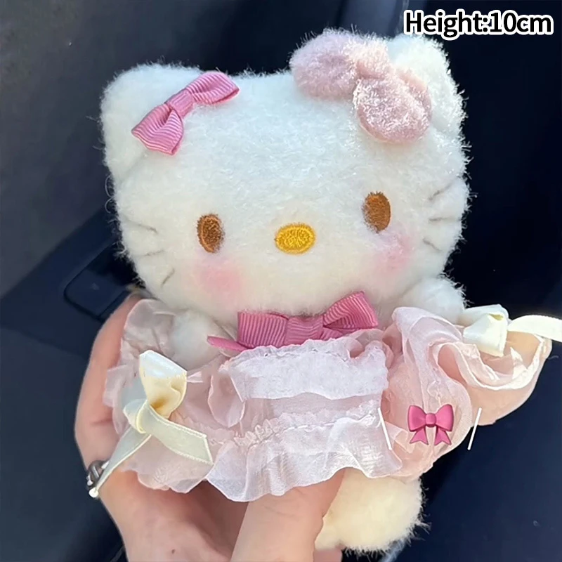 Adorable porte-clés en peluche Hello Kitty, breloque à suspendre pour sac – Image 15