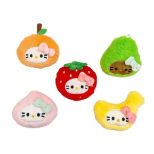 Porte-clés en peluche sonore – créatif et amusant pour étudiant.