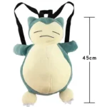 Sac à dos en peluche Pokémon Ronflex (style dessin animé)