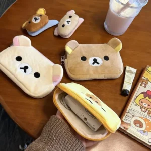 Porte-monnaie Rilakkuma style anime – Trousse de maquillage