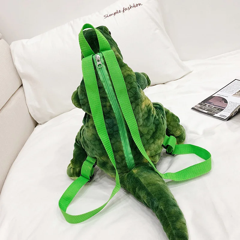 Sac à dos en peluche dinosaure – Image 5