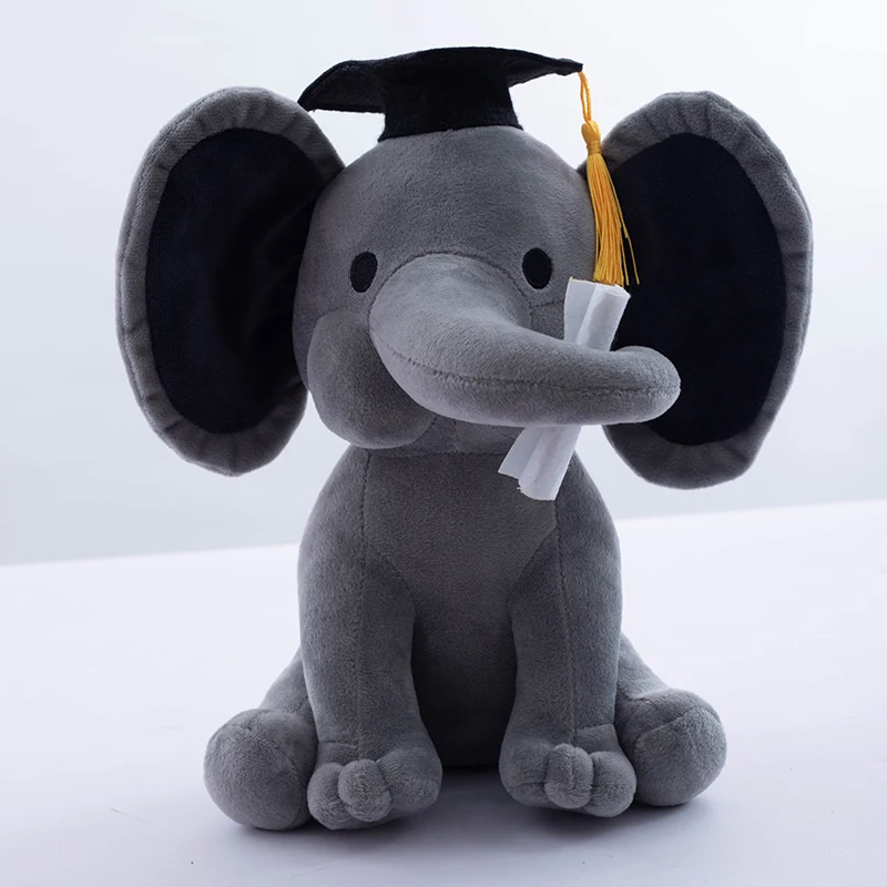 Peluche éléphant kawaii – Jouet en peluche pour bébé et enfant – Image 3