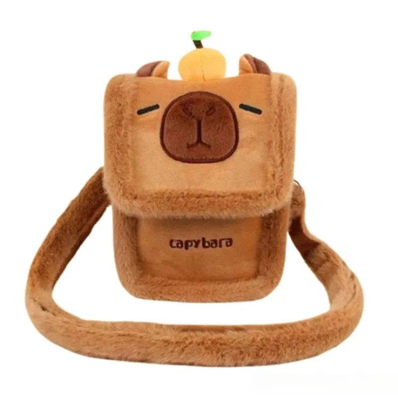 Adorable sac à dos en peluche Capybara – Image 9