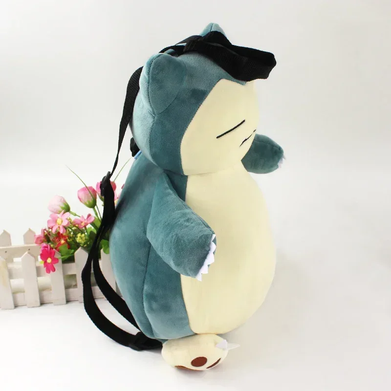 Sac à dos en peluche Pokémon Ronflex (style dessin animé) – Image 3