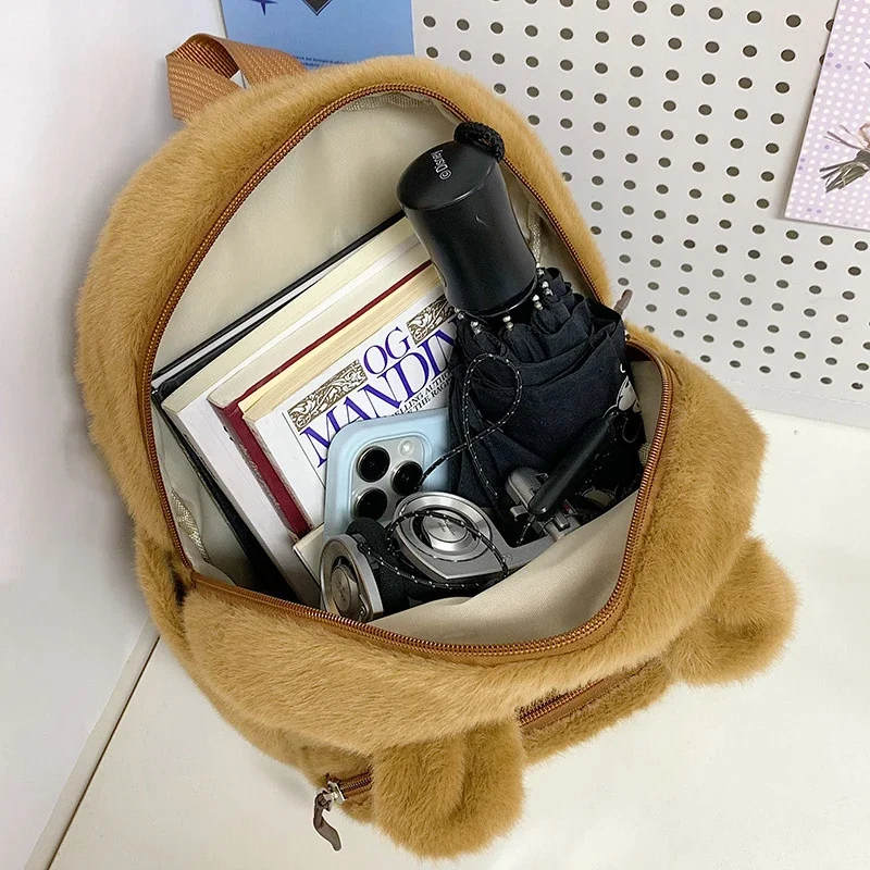 Nouveau sac à dos en peluche Capybara – Image 5