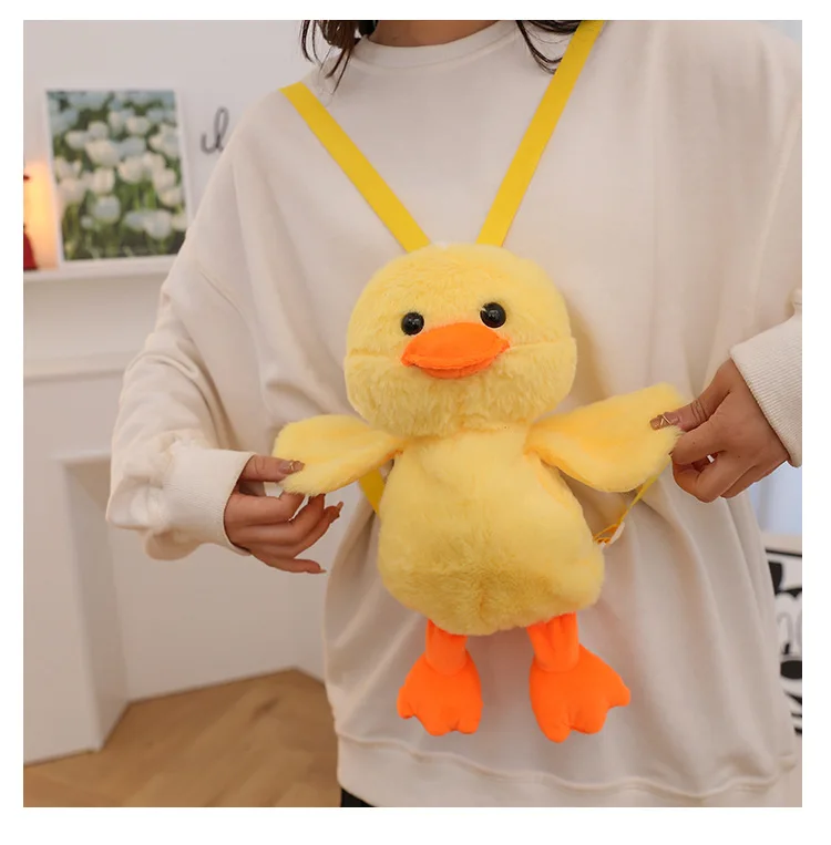 Sac en peluche « Petit Canard Jaune » (lot de 1 à 10 pièces) – Image 9