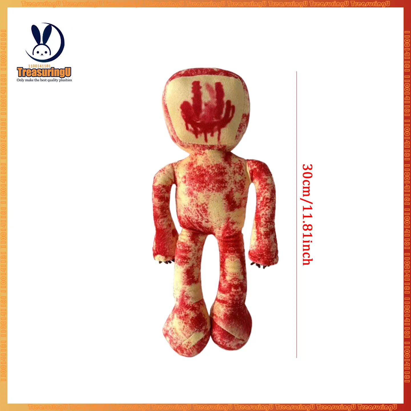Peluche TreasuringU – Jeu d'horreur, poupée en peluche pour enfants – Image 6
