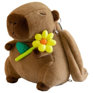 Sac à dos en peluche Capybara