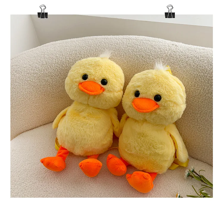 Sac en peluche « Petit Canard Jaune » (lot de 1 à 10 pièces) – Image 15