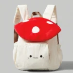 Sac à dos fantaisie pour femme en forme de champignon