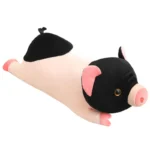 Peluche cochon rose kawaii – Jouet doux, coussin ou doudou.