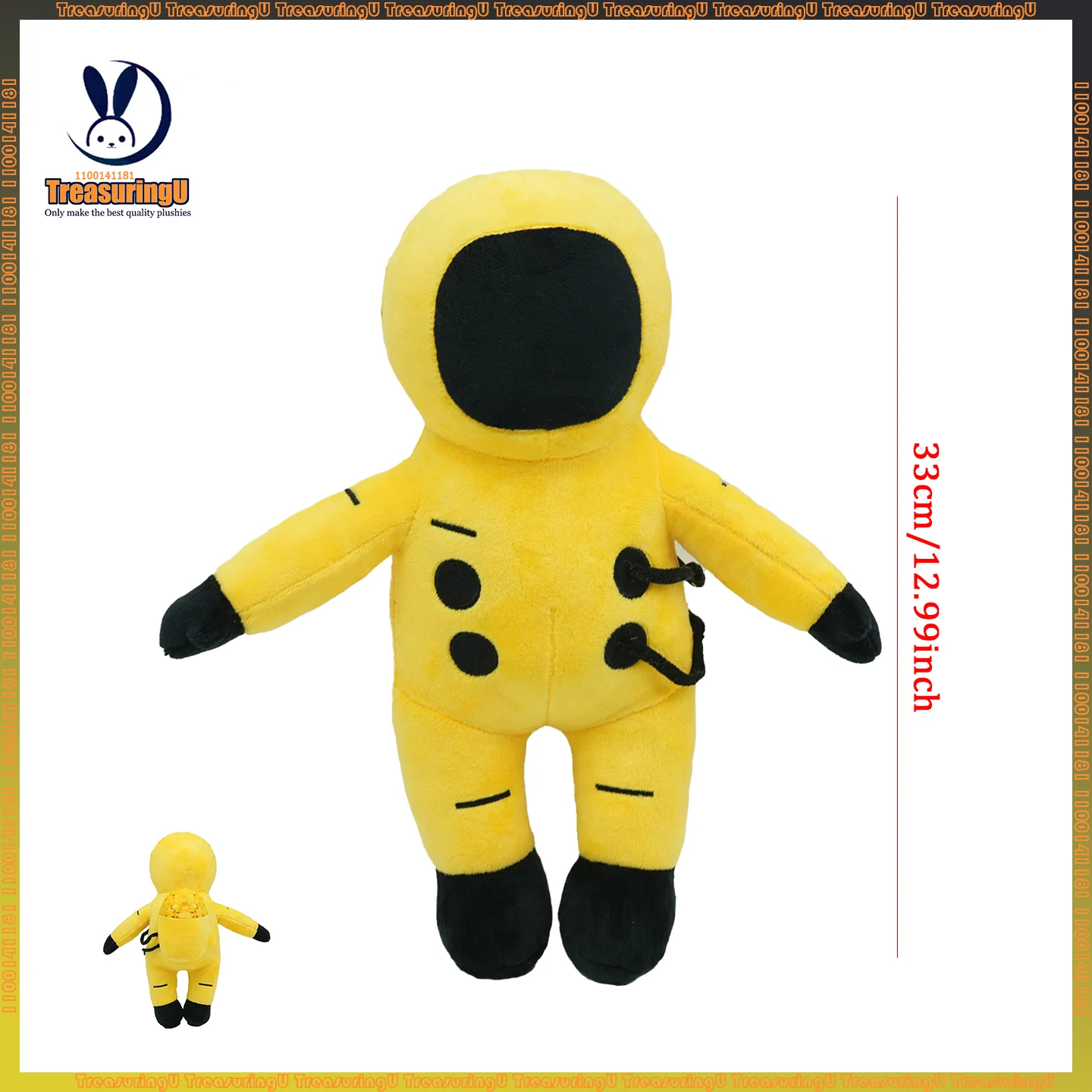 Peluche TreasuringU – Jeu d'horreur, poupée en peluche pour enfants – Image 4