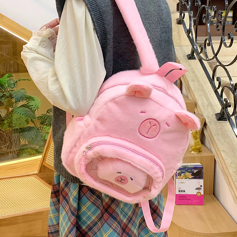 Nouveau sac à dos en peluche Capybara – Image 7