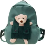 Adorable sac à dos en peluche en forme d'ours pour tout-petits