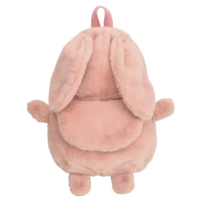 Sac à dos en peluche lapin style étudiant coréen