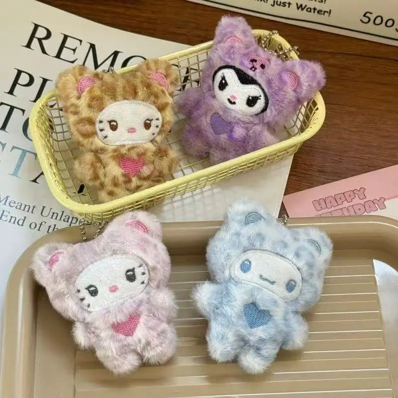 Porte-clés en peluche – Pendentif chaton