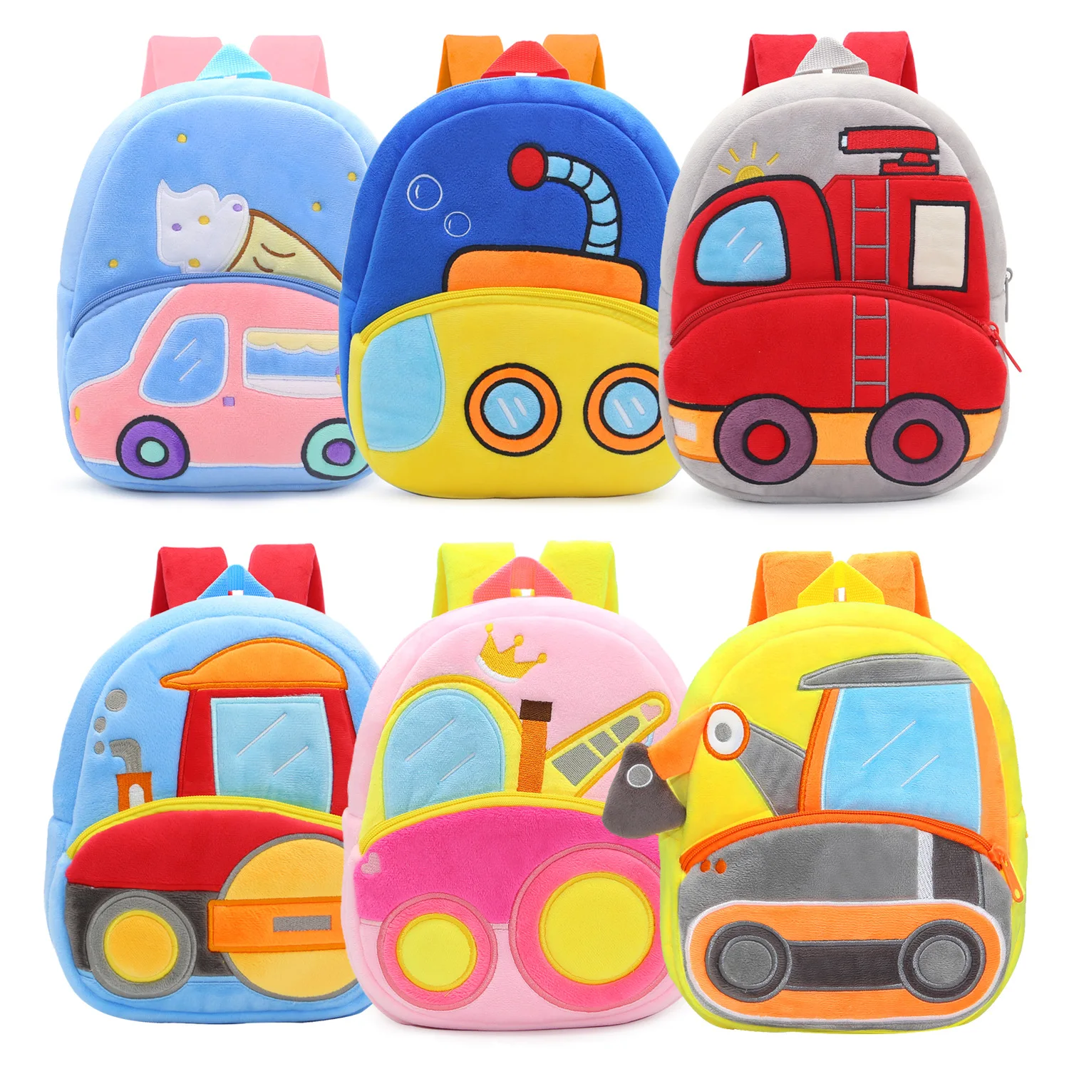 Sac à dos en peluche créatif et mignon pour enfants (hommes et femmes)