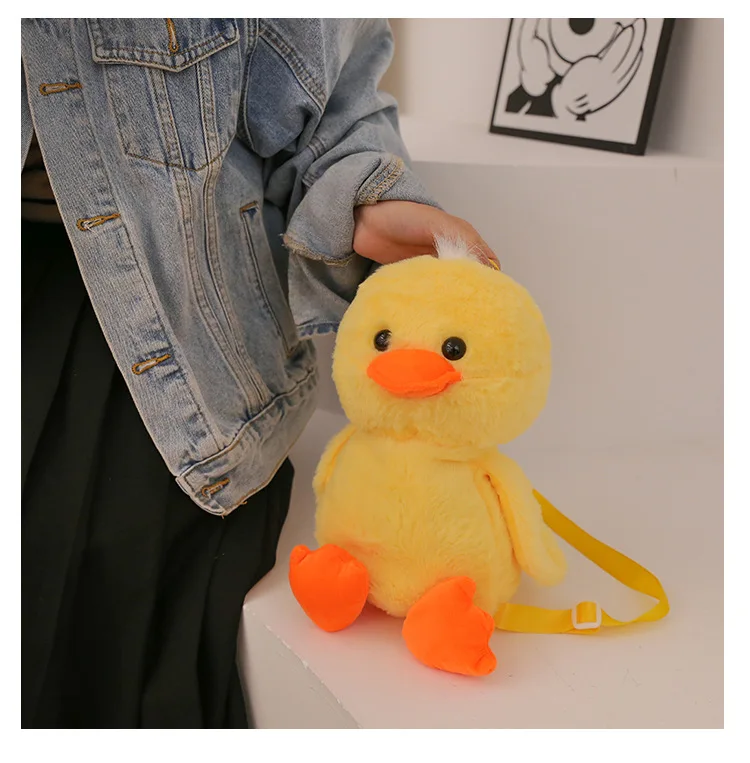Sac en peluche « Petit Canard Jaune » (lot de 1 à 10 pièces) – Image 12