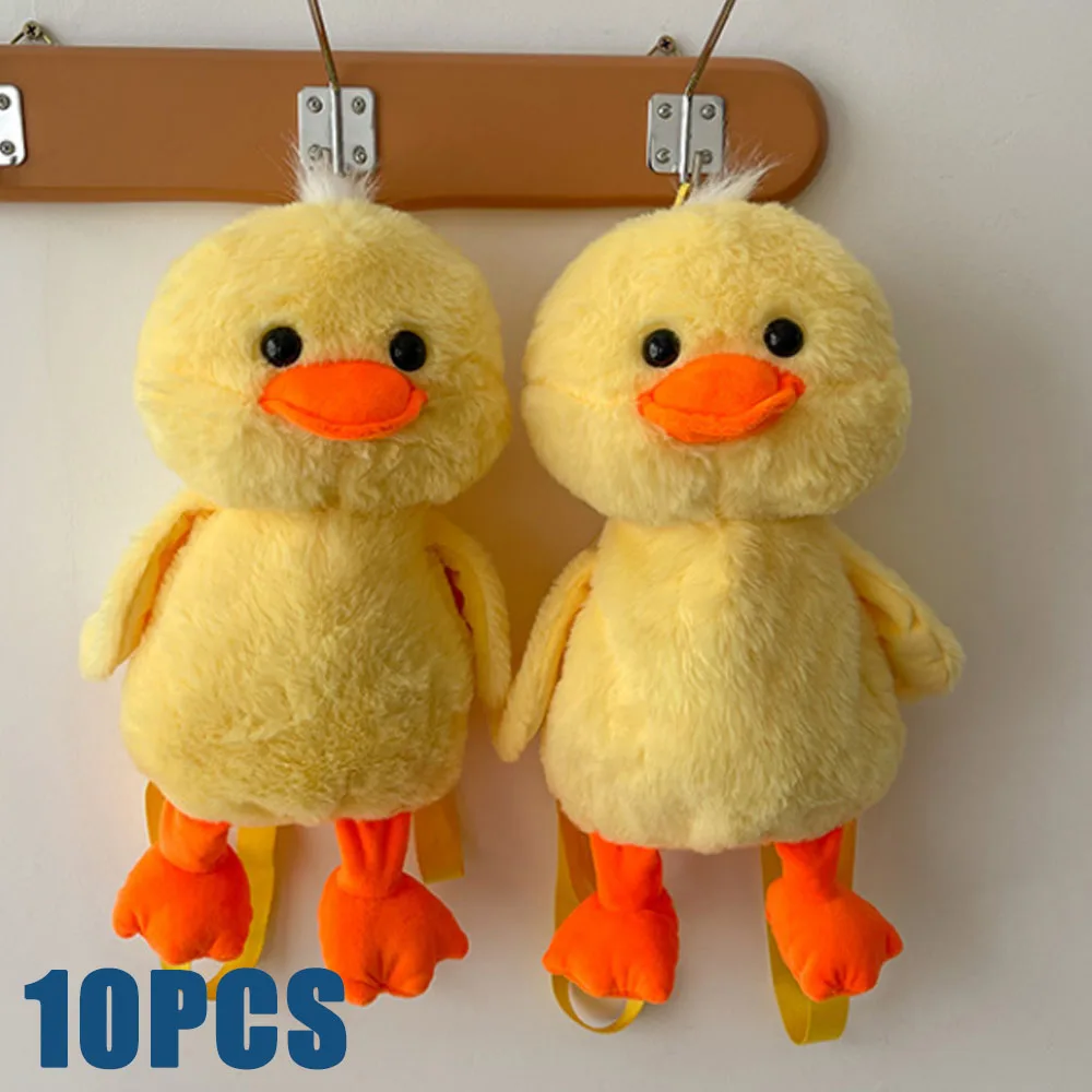 Sac en peluche « Petit Canard Jaune » (lot de 1 à 10 pièces) – Image 2