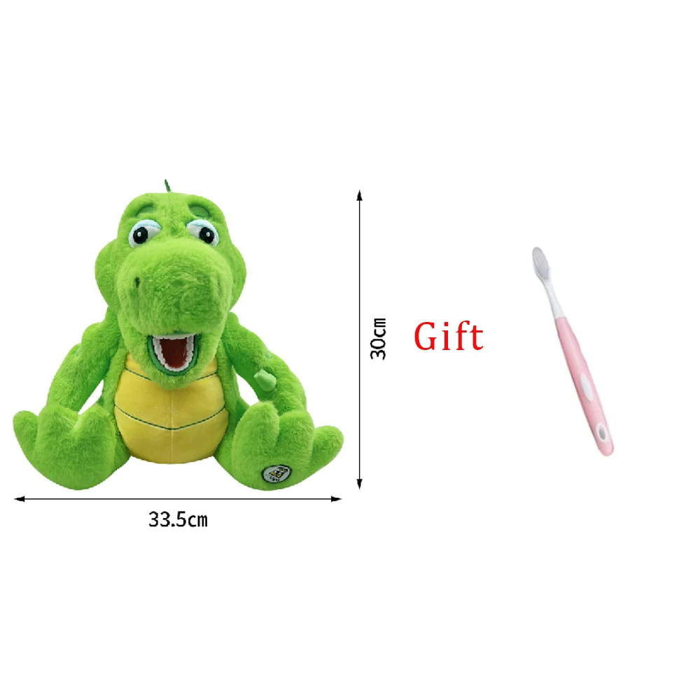 Un peluche dentaire en forme de crocodile avec modèle de dents – Image 7