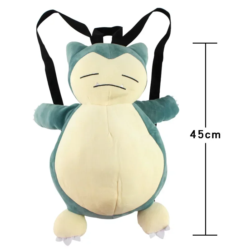 Sac à dos en peluche Pokémon Ronflex (style dessin animé) – Image 4