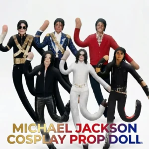Poupée/Peluche Michael Jackson pour cosplay – Figurine articulée