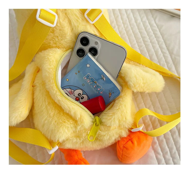 Sac en peluche « Petit Canard Jaune » (lot de 1 à 10 pièces) – Image 23