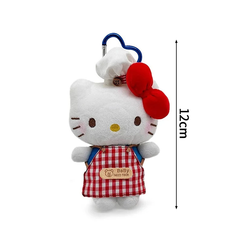 Adorable porte-clés en peluche Hello Kitty, breloque à suspendre pour sac – Image 20