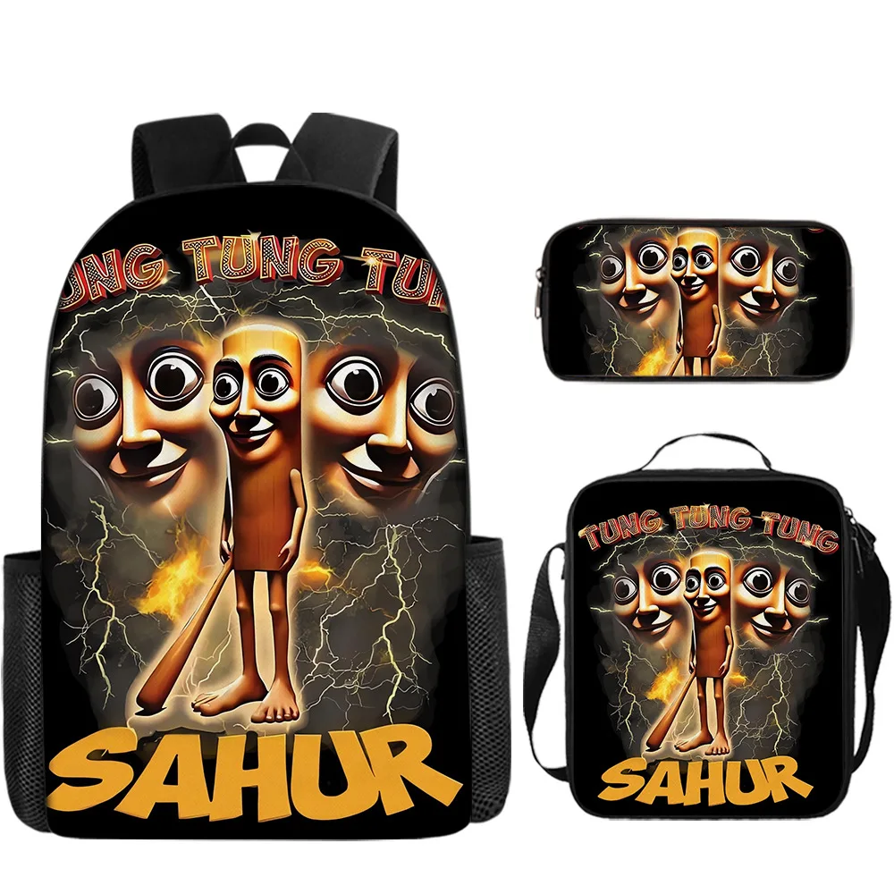 Ensemble Tungtung Sahur : sac à dos scolaire – Image 8
