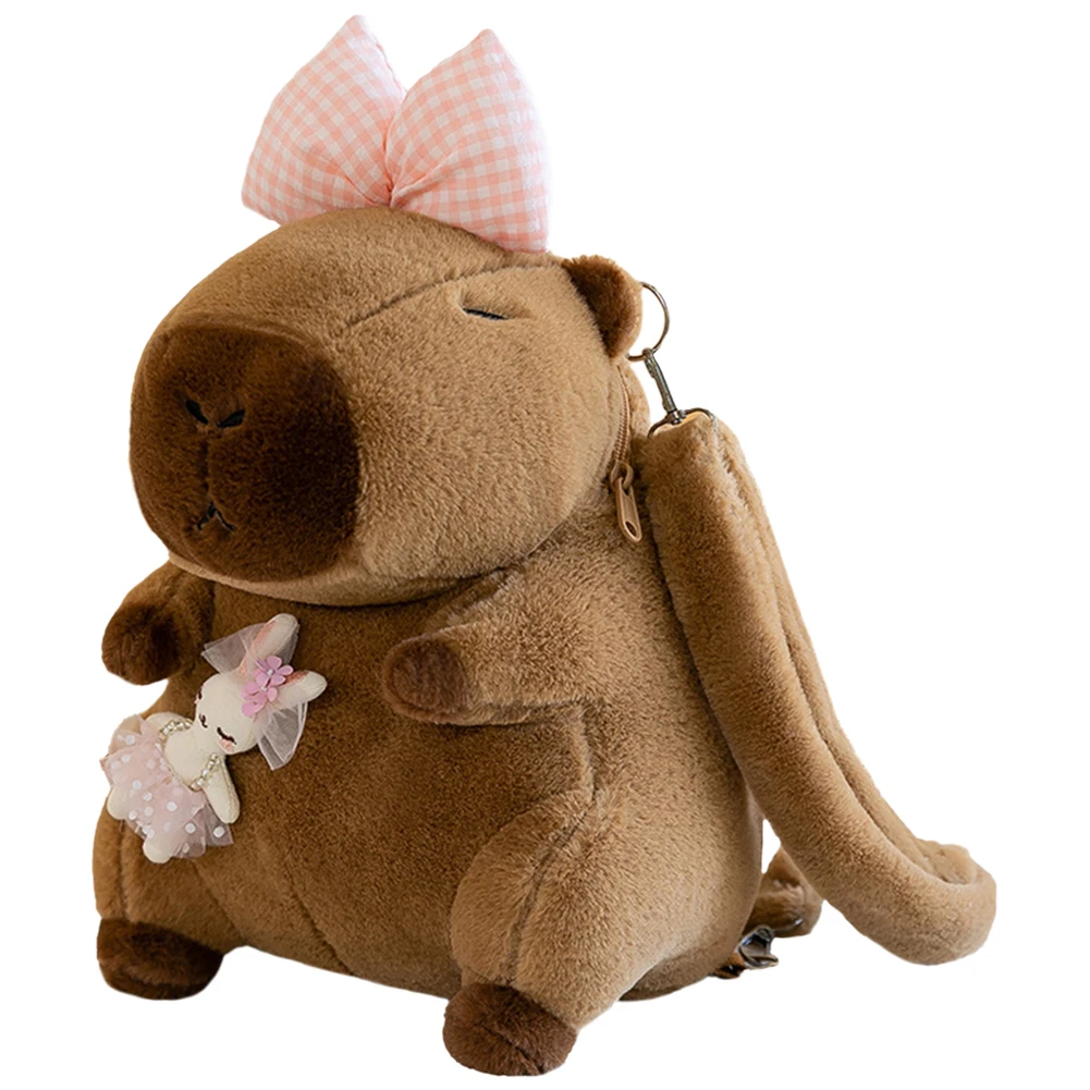 Sac à dos en peluche Capybara – Image 6